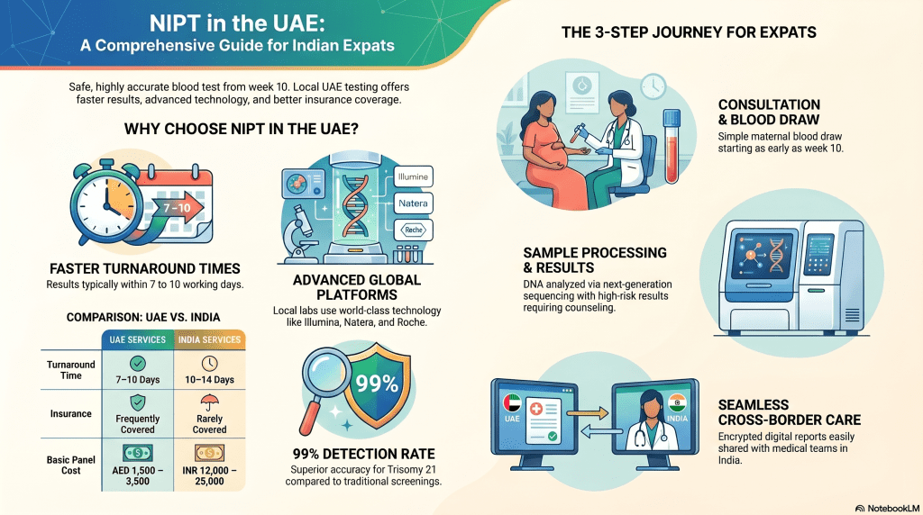 NIPT Test in UAE from India