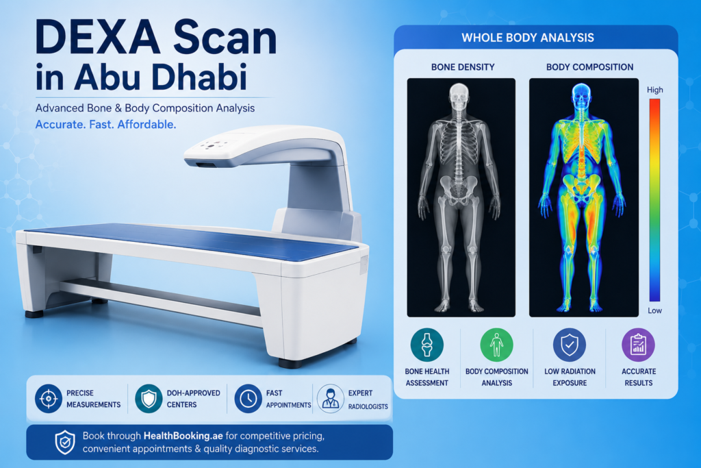 DEXA Scan Cost in Abu Dhabi