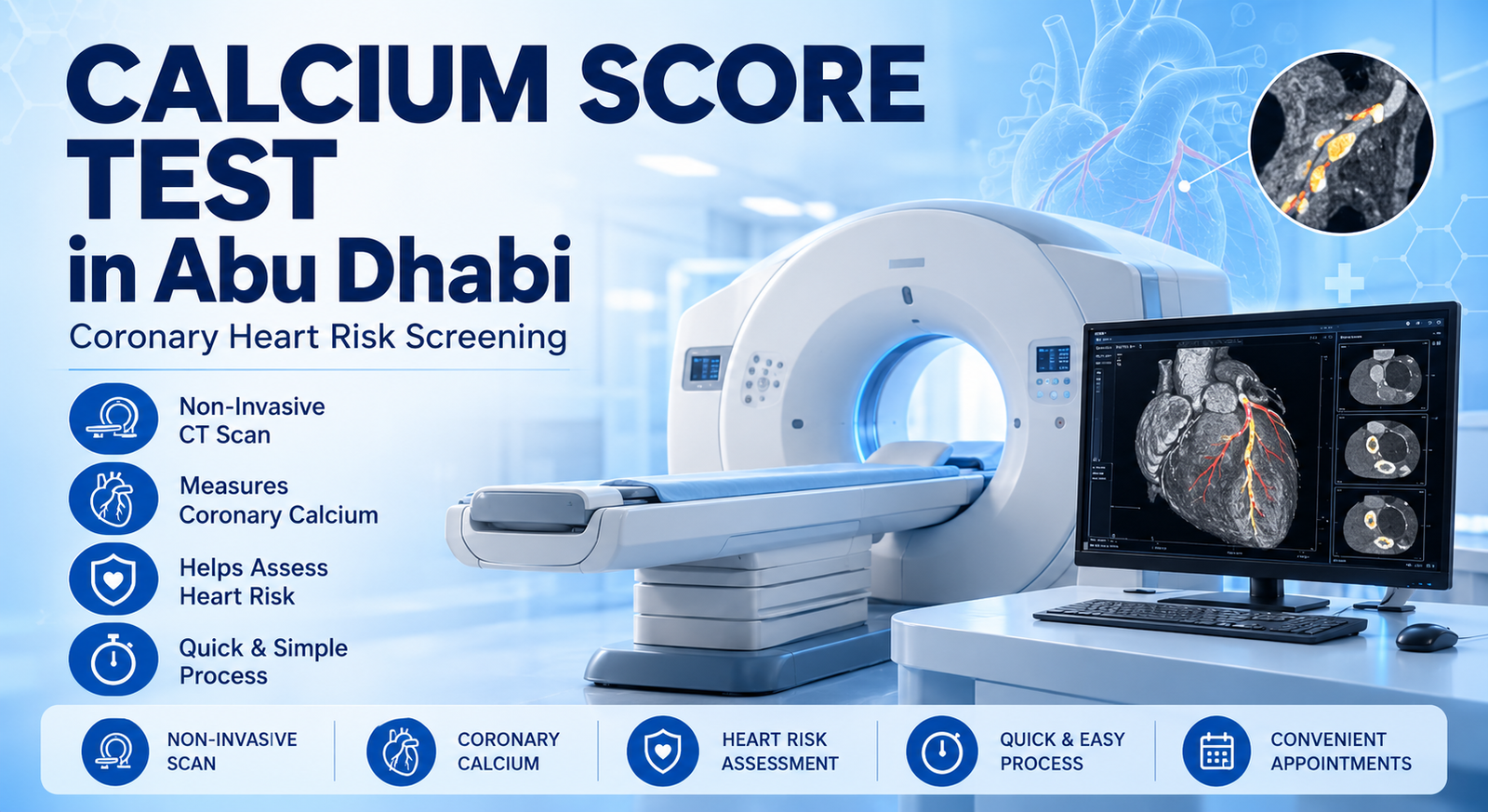 Calcium Score Cost in Abu Dhabi